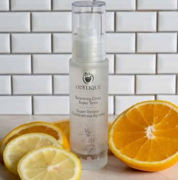 Citrus Face Tonic with upcycled citrus fruits